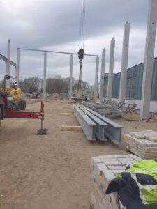 pramoniniu pastatu statyba